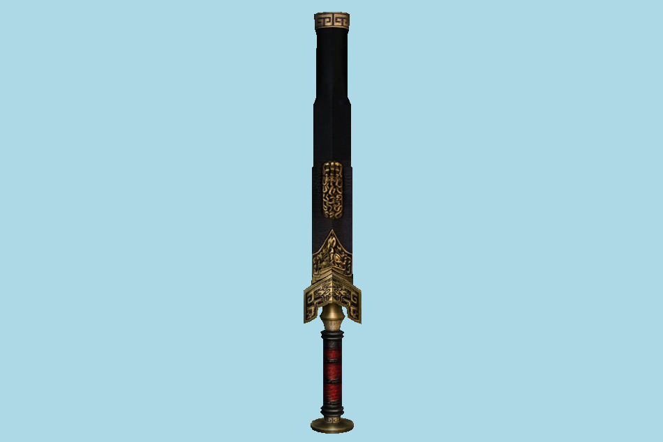 Sword of the Han Dynasty 3d model