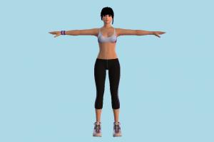 Ayane Dead-or-Alive, girl, female, woman, people, human, tpose, character