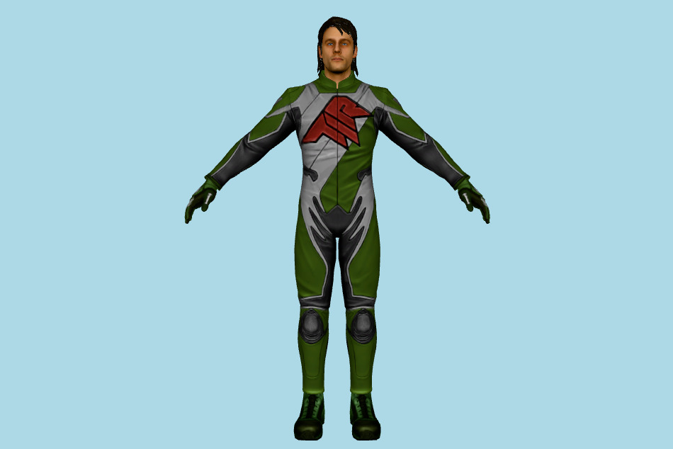 Leon Bell 3d model
