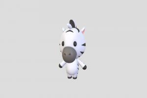 Character032 Zebra toon, cute, little, baby, toy, mascot, wild, zoo, zebra, safari, character, cartoon, animal