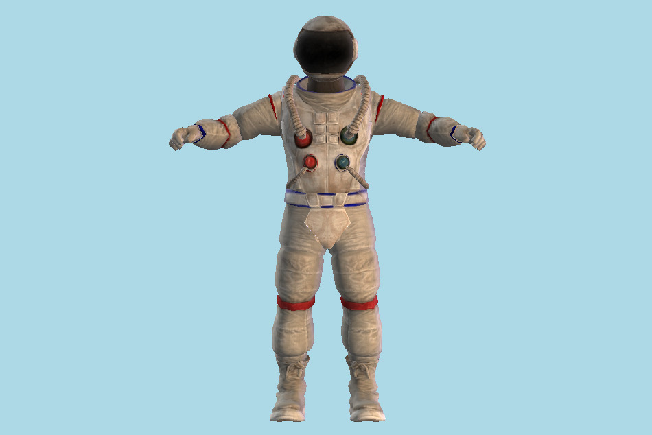 Astronaut 3D Model