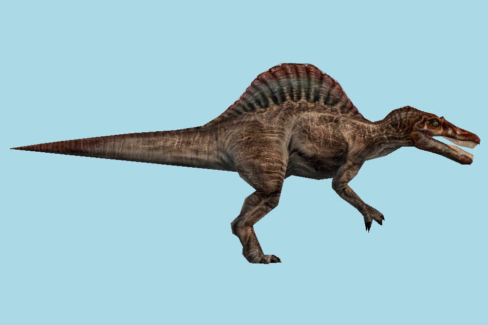 Jurassic Park: Operation Genesis Spinosaurus 3d model