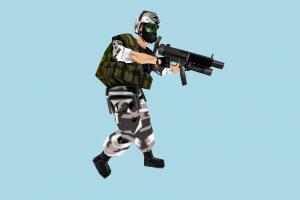 Hgrunt Opfor mdl, hlmdl, halflife, characters, animated