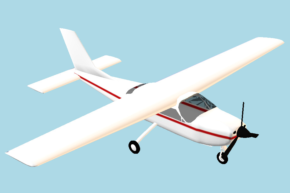 Cessna Cardinal 3d model