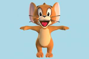 Jerry tom-and-jerry, mouse, squirrel, rat, animal-character, character, cartoon
