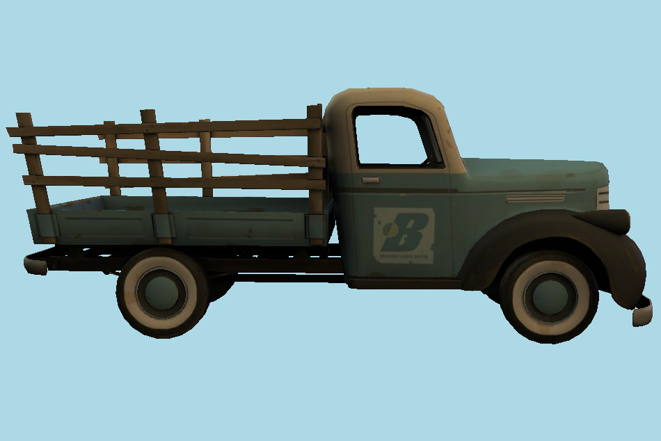 Pickup Truck Car 3d model