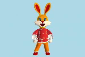 Zodiac Rabbit rabbit, animal-character, bunny, character, animal, animals, cartoon
