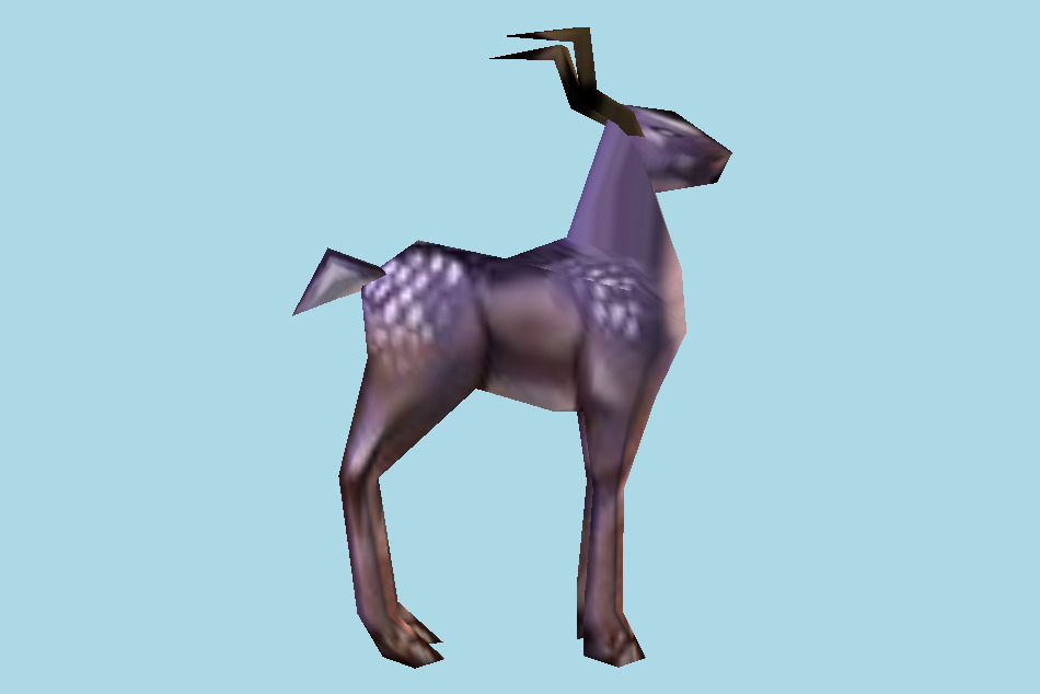 Warcraft 3: Reign Of Chaos Black Stag 3d model