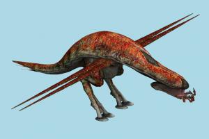 Hidalgo Red Resident-Evil, RE, resident, evil, monster, zombie, animal-character, xna, characters, rigged