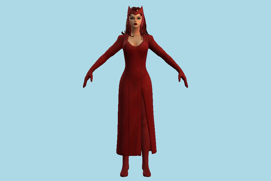 Scarlet Witch 3d model