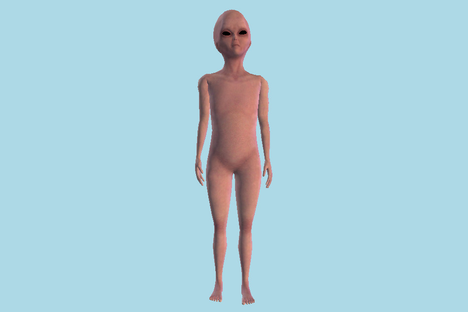 Alien 1 3d model