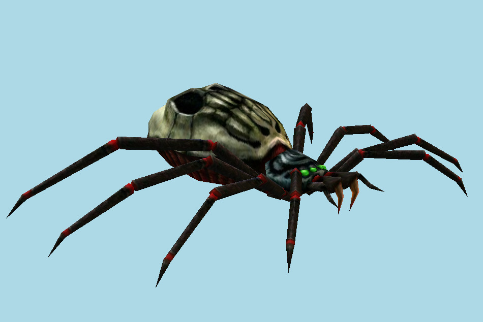 Zelda Capital Skulltulla Spider 3d model