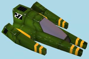 SpaceShip spaceship, spacecraft, space, ship, craft, aircraft, airplane, plane, air, lowpoly, vessel