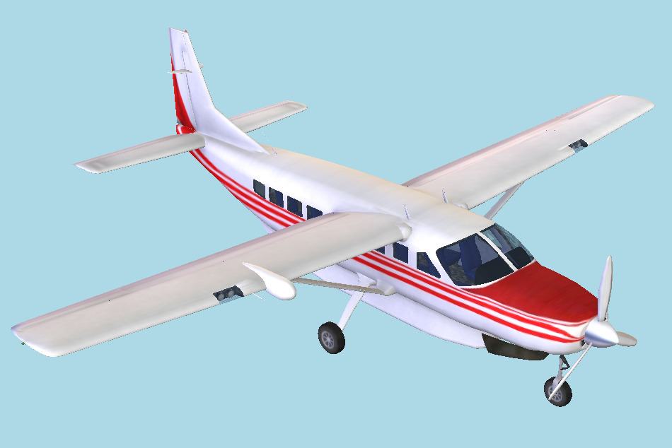 Cessna 208 Grand Cravan 3d model