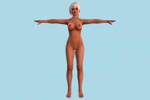 Naked Girl Luna-Girl
