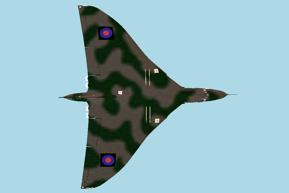 Warplane 3d model