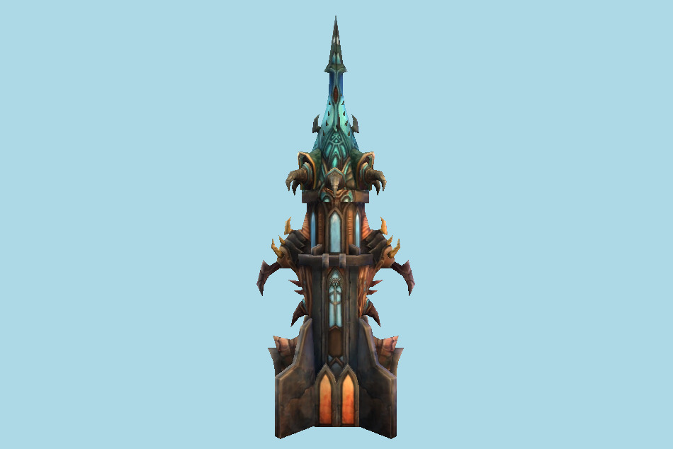 Wizard Tower 3d model