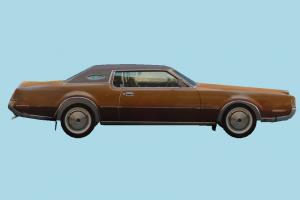 Car Low-poly car, vehicle, truck, transport, carriage, brown, low-poly