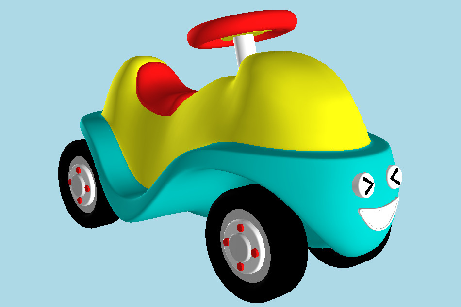 Car Toy 3d model