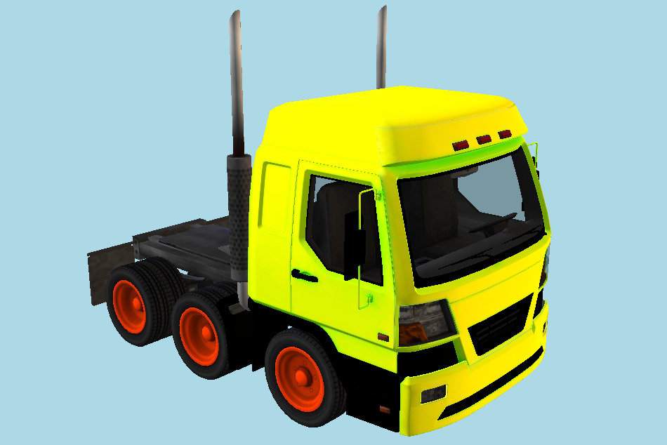 Juggernaut Truck 3d model