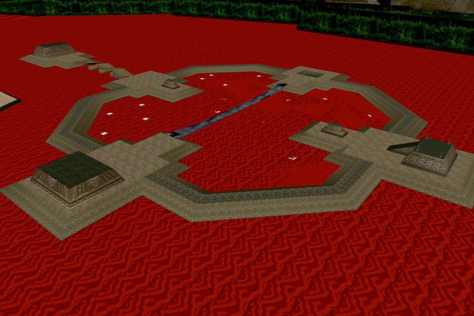 Twisted Metal 2 Levels Amazonia 3d model