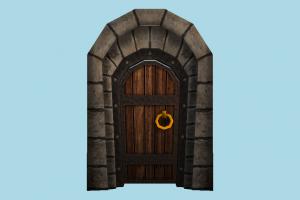 Door Gate door, gate, wooden-door, medieval