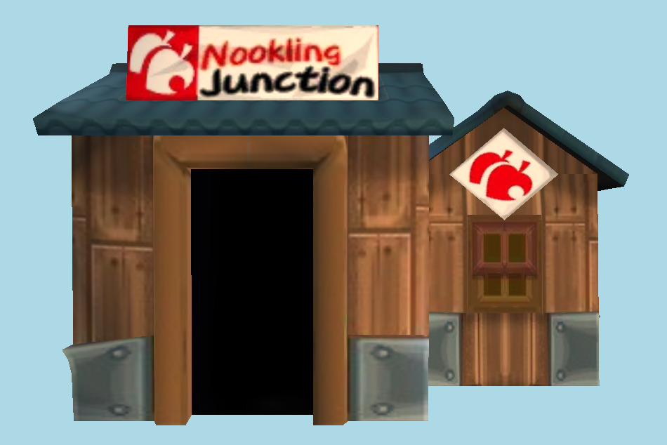 Animal Crossing: New Leaf Nookling Junction 3d model