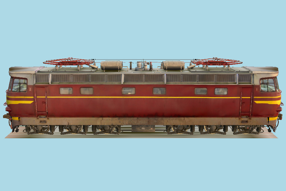 Train 3d model