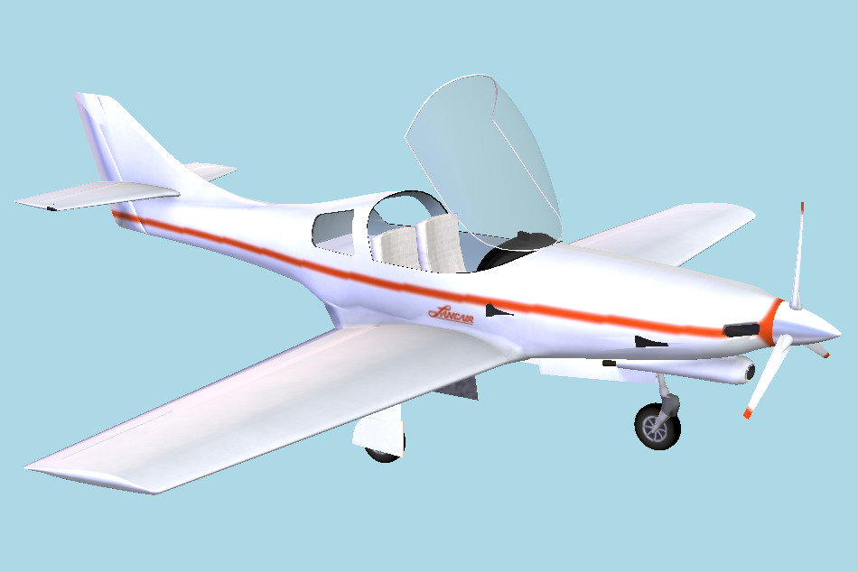 Lancair 235 Airplane 3d model