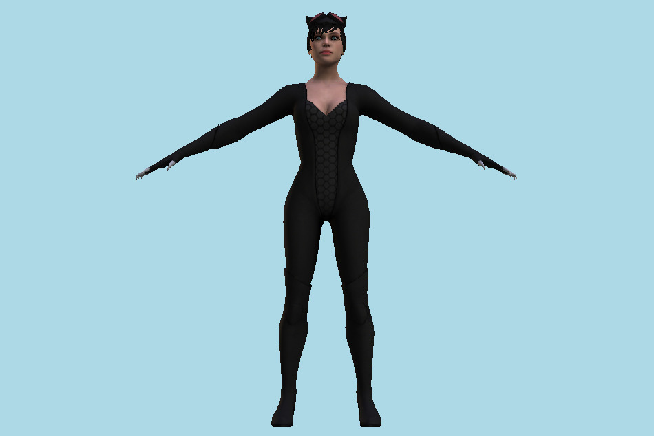 Injustice 2 - Catwoman 3d model