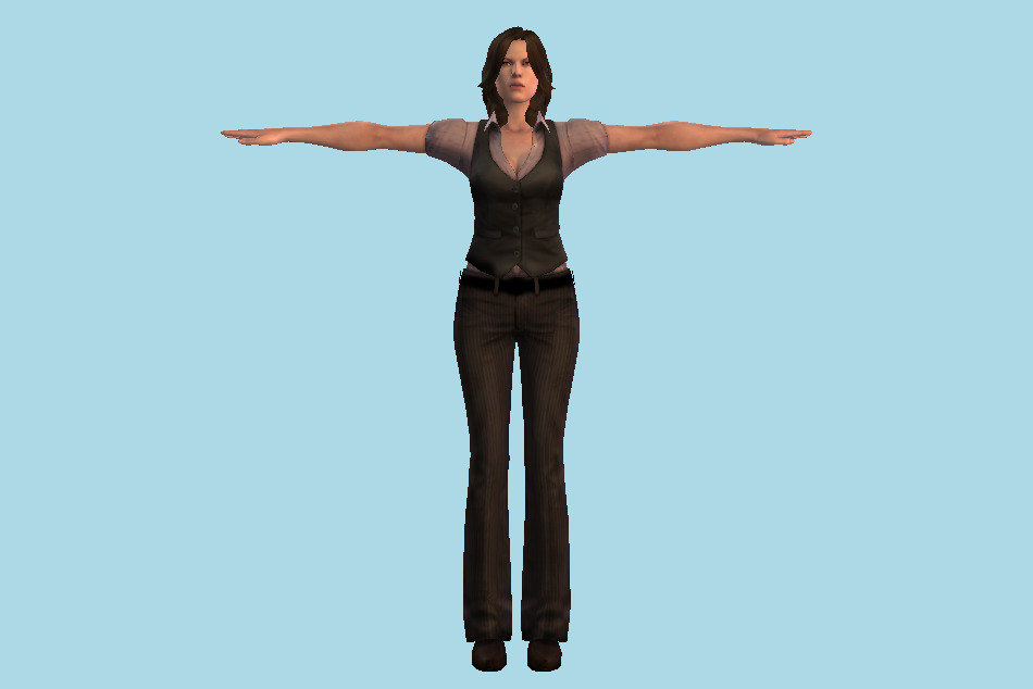Resident Evil 6 - Helena Harper 3d model