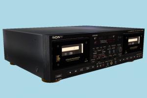 Sony TC-WR870 music, dj, tape, japan, vintage, retro, sony, deck, player, recorder, cassette, nippon, interior, electronic, device