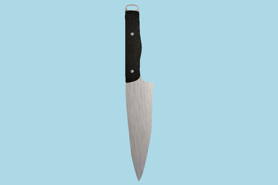 Kitchen Knife 3d model