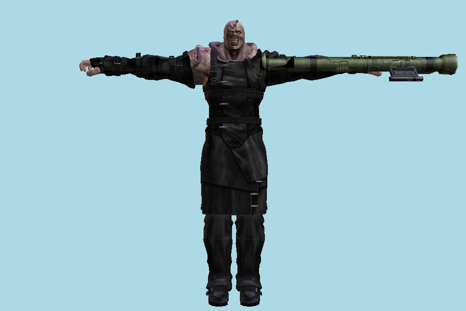 Resident Evil: The Umbrella Chronicles - Nemesis 3d model