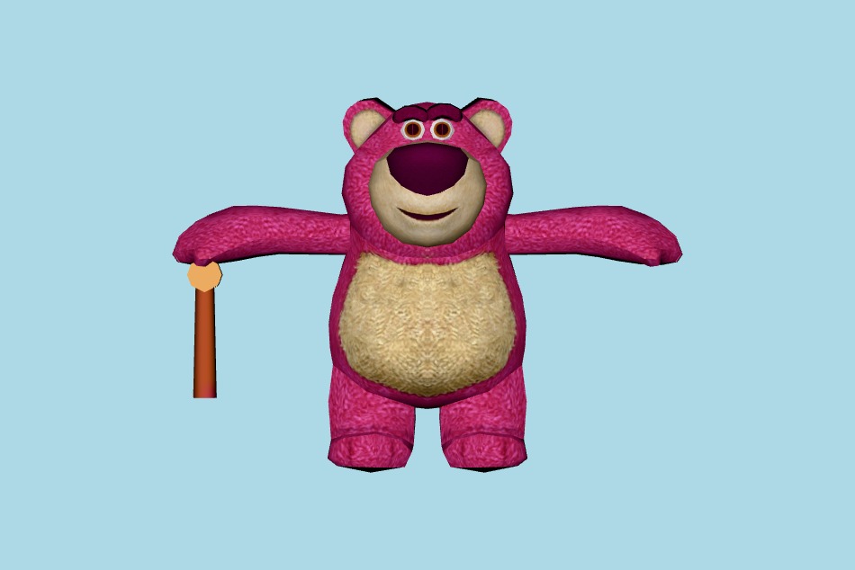 Lotso 3d model