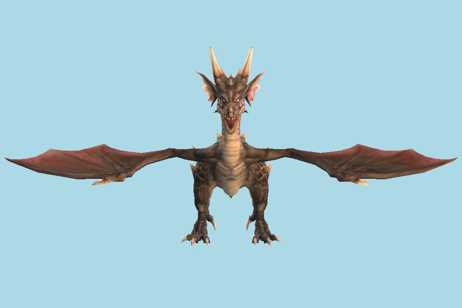 Fantasy Dragon 3d model