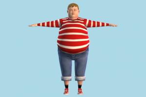 Augustus Gloop fat, boy, kid, child, children, teenager, male, man, people, human, character, cartoon