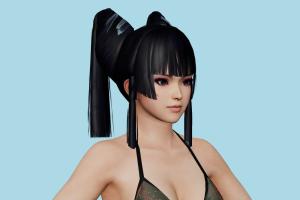 Nyotengu DOA, bikini, hentai, girl, woman, female, people, human, xna, characters, rigged