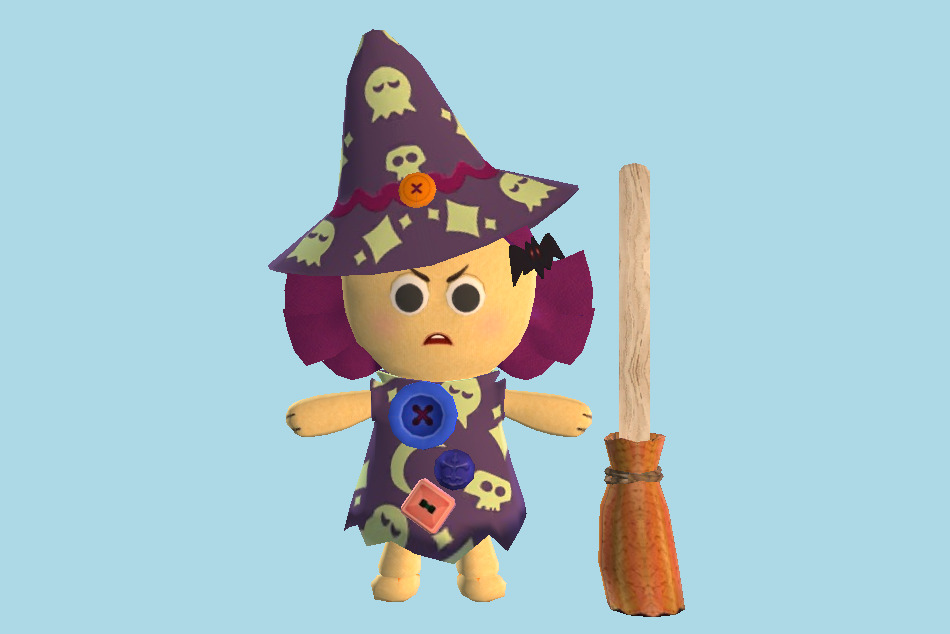 Toy Story 3 Dolly Scary Witch 3d model
