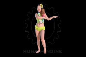Female Scan body, people, photorealistic, flowers, vr, ar, summer, realistic, beach, woman, hawaii, costume, vacation, hawaiian, photoscan, realitycapture, character, girl, photogrammetry, game, 3d, scan, 3dscan, female, human