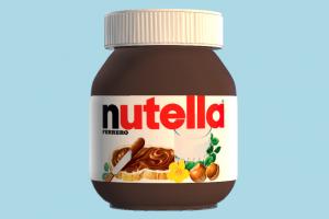 Nutella Jar nutella, chocolate, ferrero, jar, bottle, food, delicious, candy