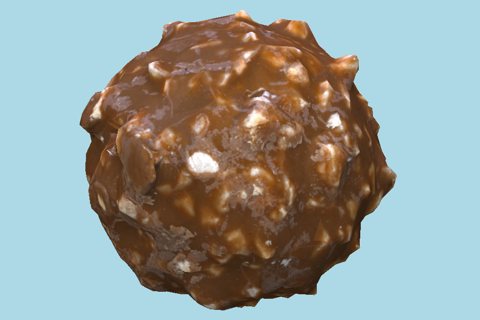 Hazelnut Chocolate 3d model
