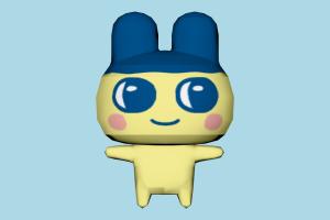MametchiMamechi uploaded, animated, rigged, rig, model
