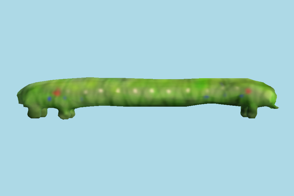 Inch Worm 3d model
