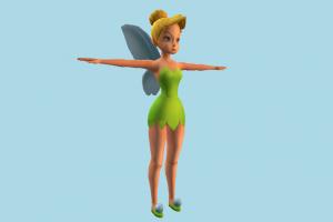 Tinkerbell girl, barby, butterfly, woman, lady, female, character, cartoon