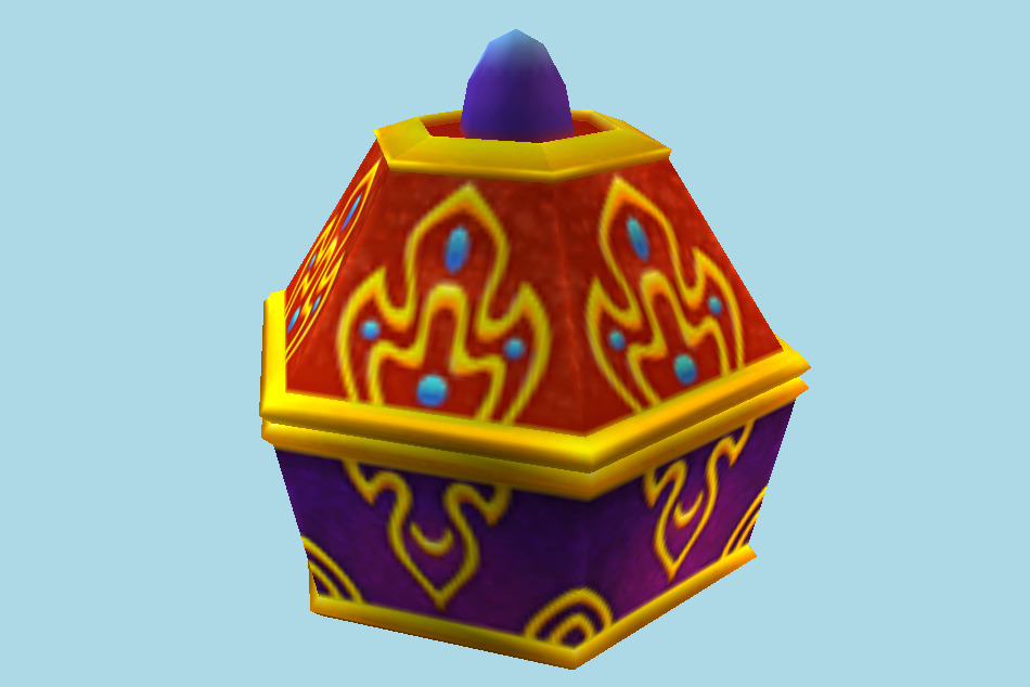 Aladdin - Treasure Box 3d model