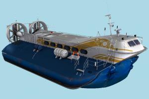 Hovercraft hovercraft, hover, vessel, watercraft, ship, boat, maritime, mercedes, amphibian, amphibious, volga, hivus, vehicle