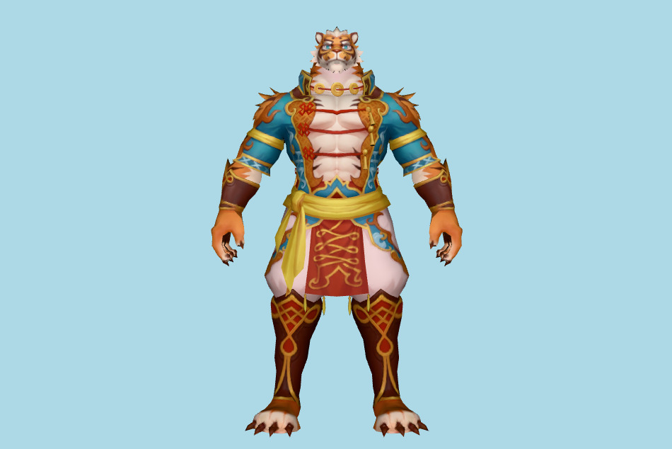 Nekojishi Lin hu 3d model