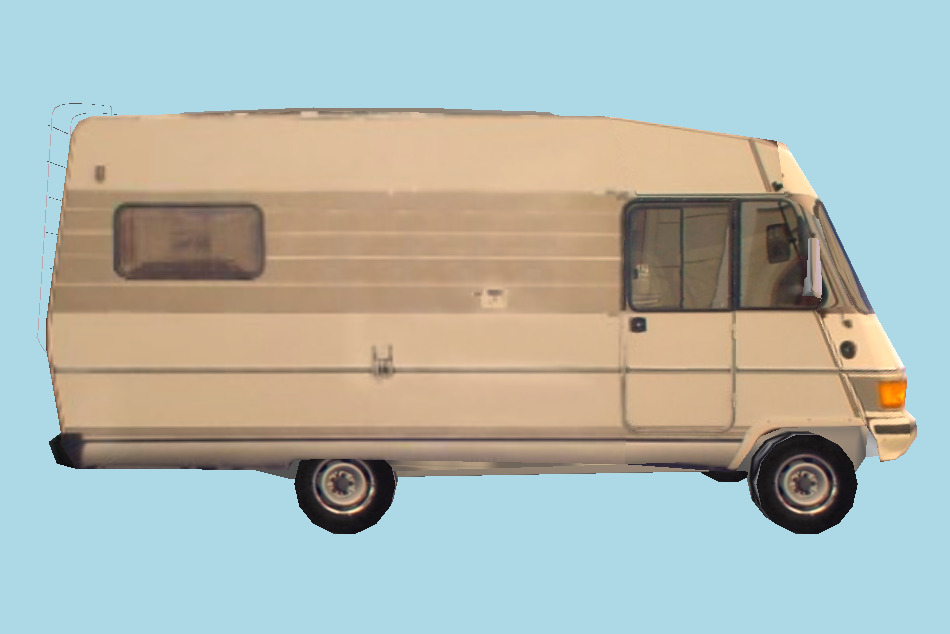 Van Camper 3d model
