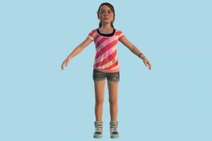 Detroit Emma Detroit, Become-Human, girl, child, kid, young, cute, little, female, woman, people, human, character